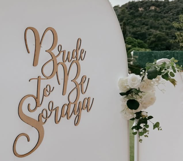 Kit de Decoración para Bodas y Eventos con Cortes Láser